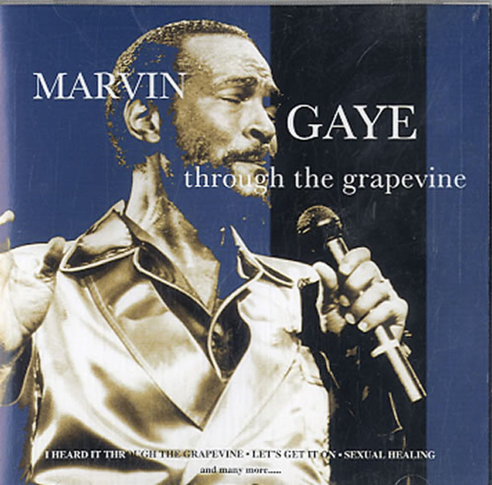 Marvin Gaye Through The Grapevine UK CD album (CDLP) TMI223