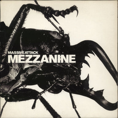 Massive Attack Mezzanine - 1st - VG UK 2-LP vinyl record set (Double LP Album) WBRLP4
