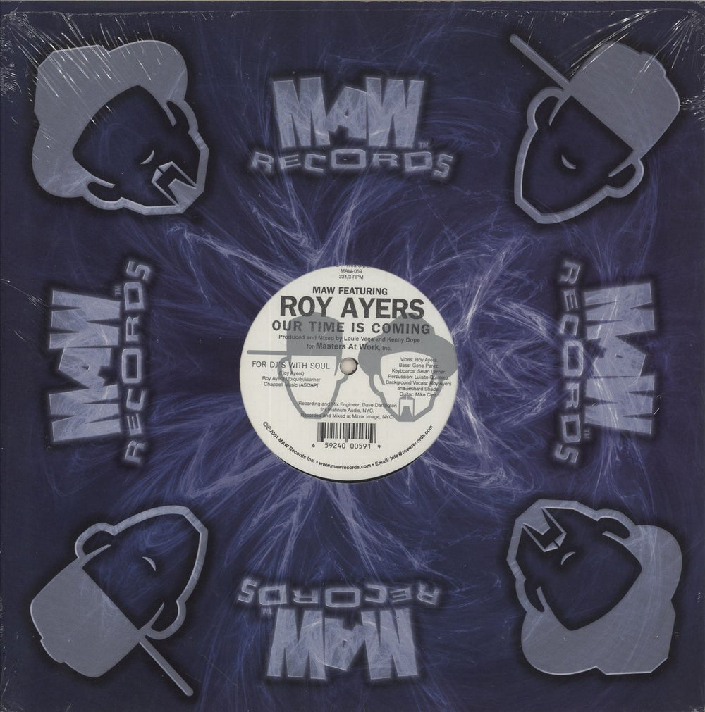 Masters At Work Our Time Is Coming US 12" vinyl single (12 inch record / Maxi-single) MAW-059