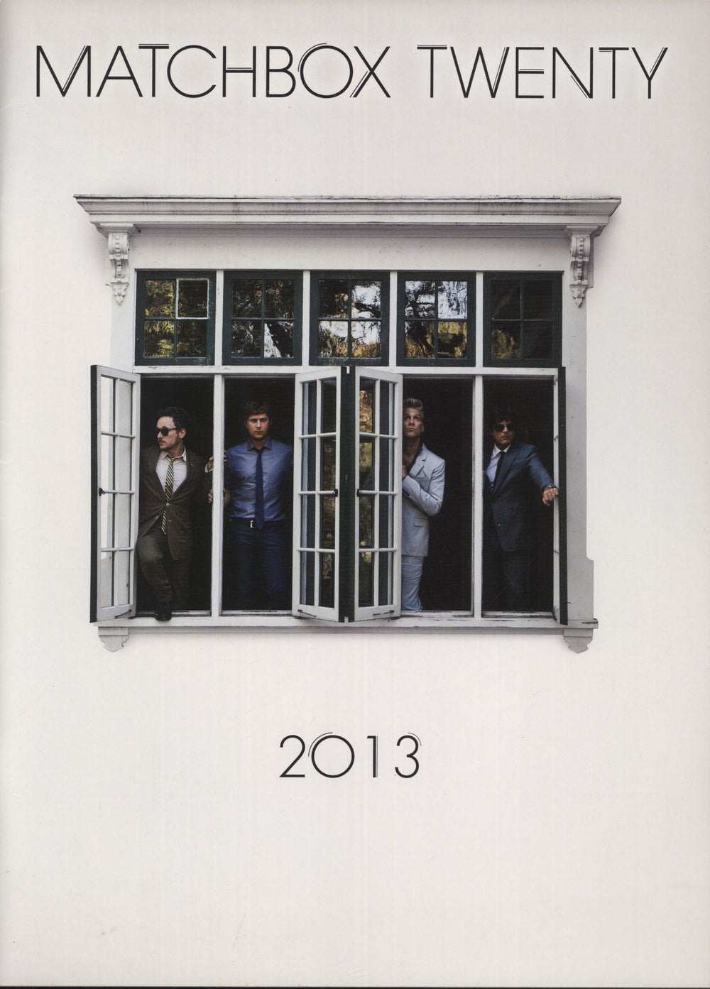 Matchbox 20 2013 Tour US tour programme TOUR PROGRAMME