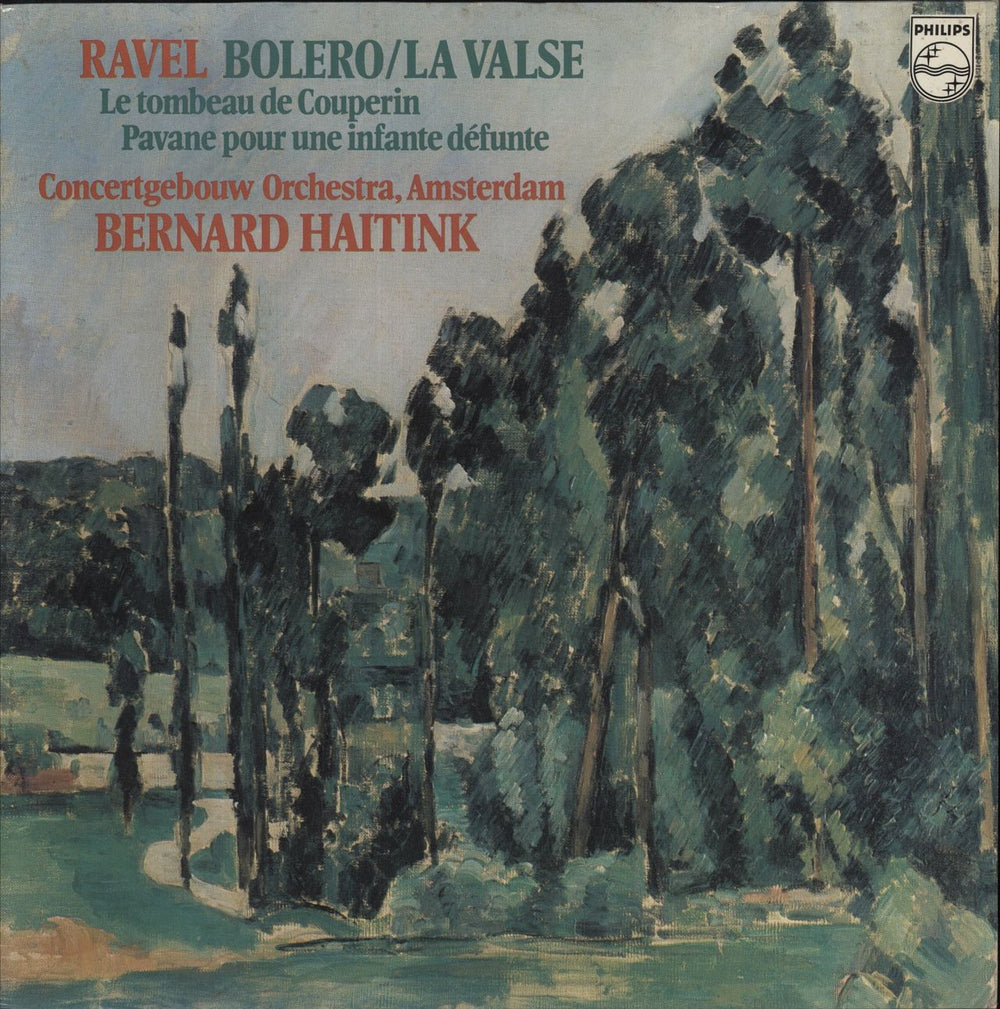 Maurice Ravel Bolero & La Valse UK vinyl LP album (LP record) 9500314