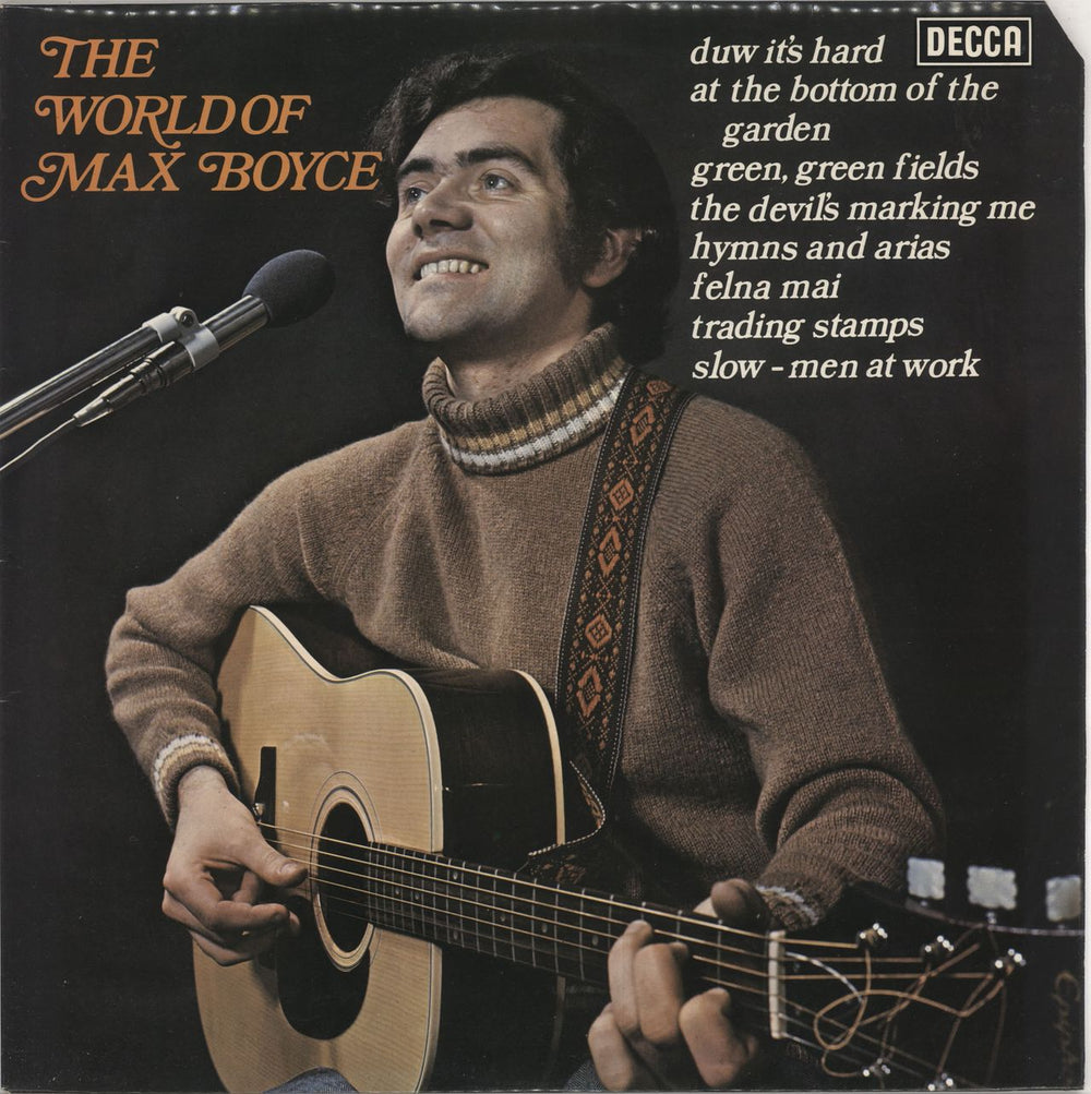 Max Boyce The World Of Max Boyce UK vinyl LP album (LP record) PA469