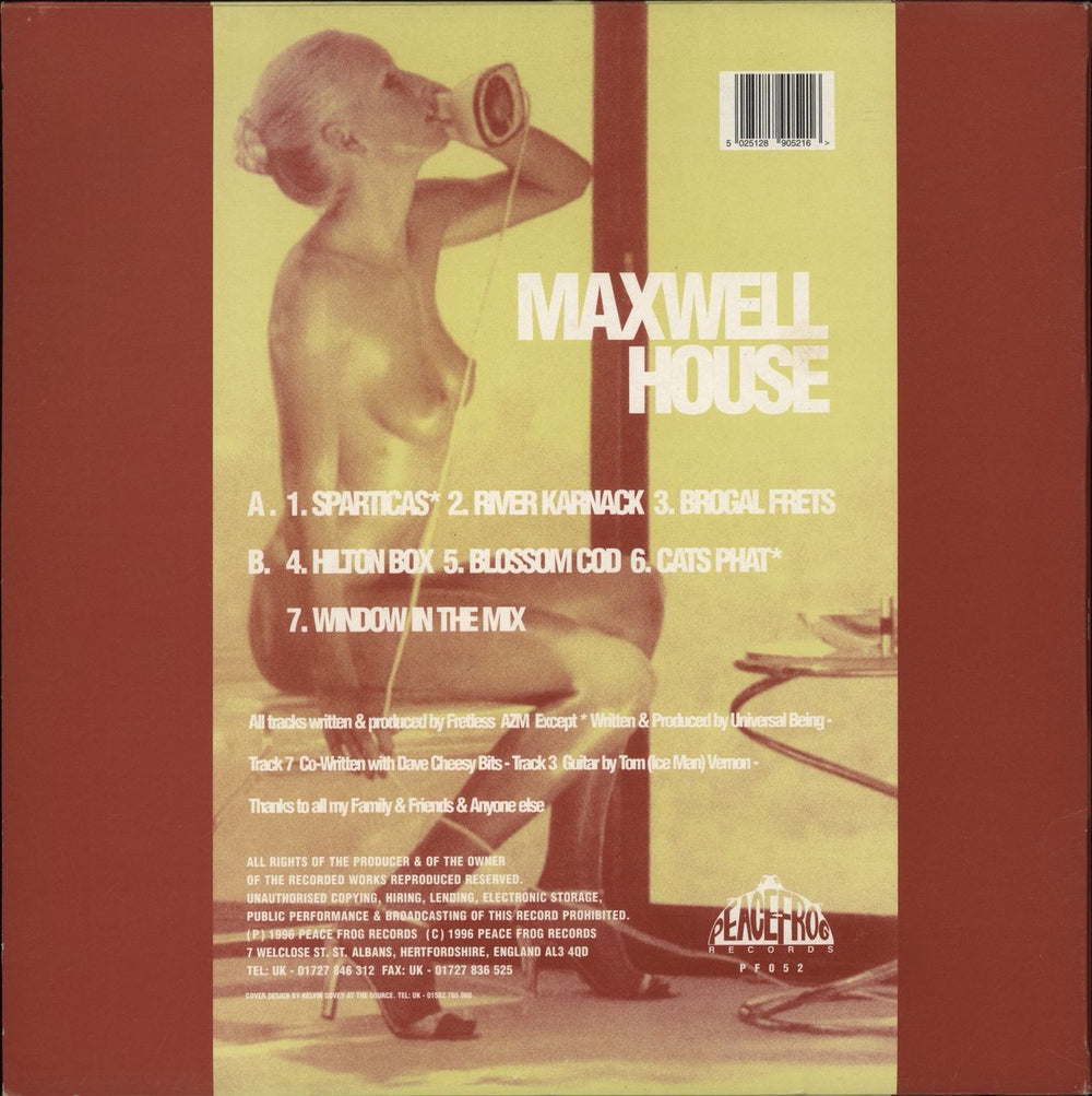 Maxwell House Maxwell House UK vinyl LP album (LP record) 5025128905216