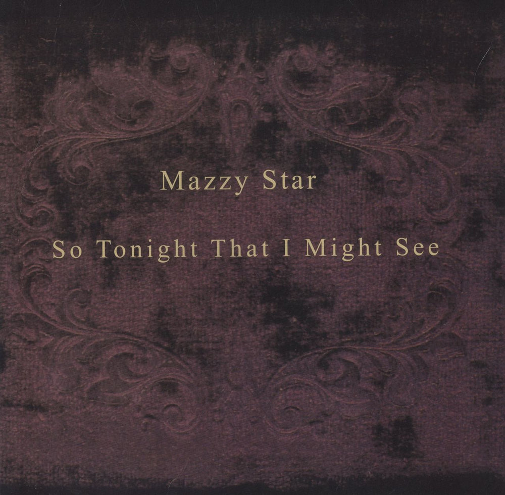 Mazzy Star So Tonight That I Might See - Purple Vinyl - VG UK vinyl LP album (LP record) 00602557537574