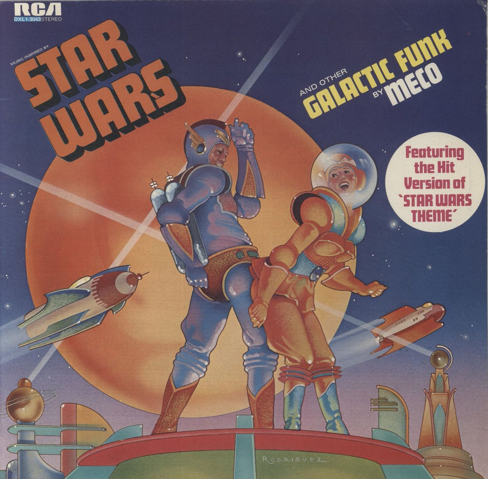 Meco Music Inspired By Star Wars And Other Galactic Funk South African Promo vinyl LP album (LP record) DXL1-3043