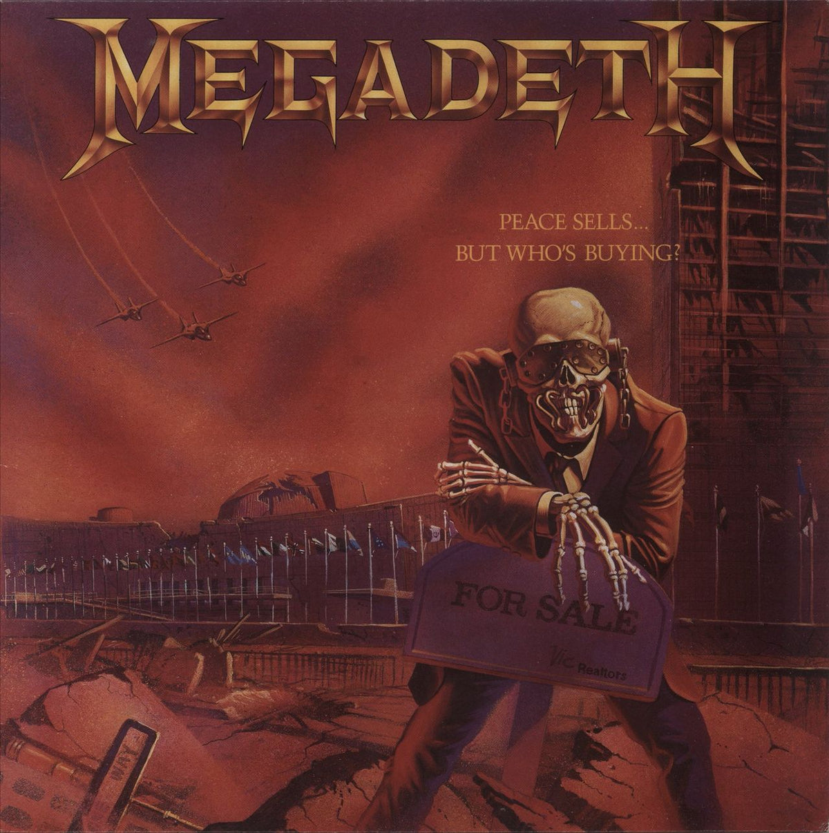 Megadeth / Peace Sells... But Who レコード megadeth-peace-sells-but-who-s