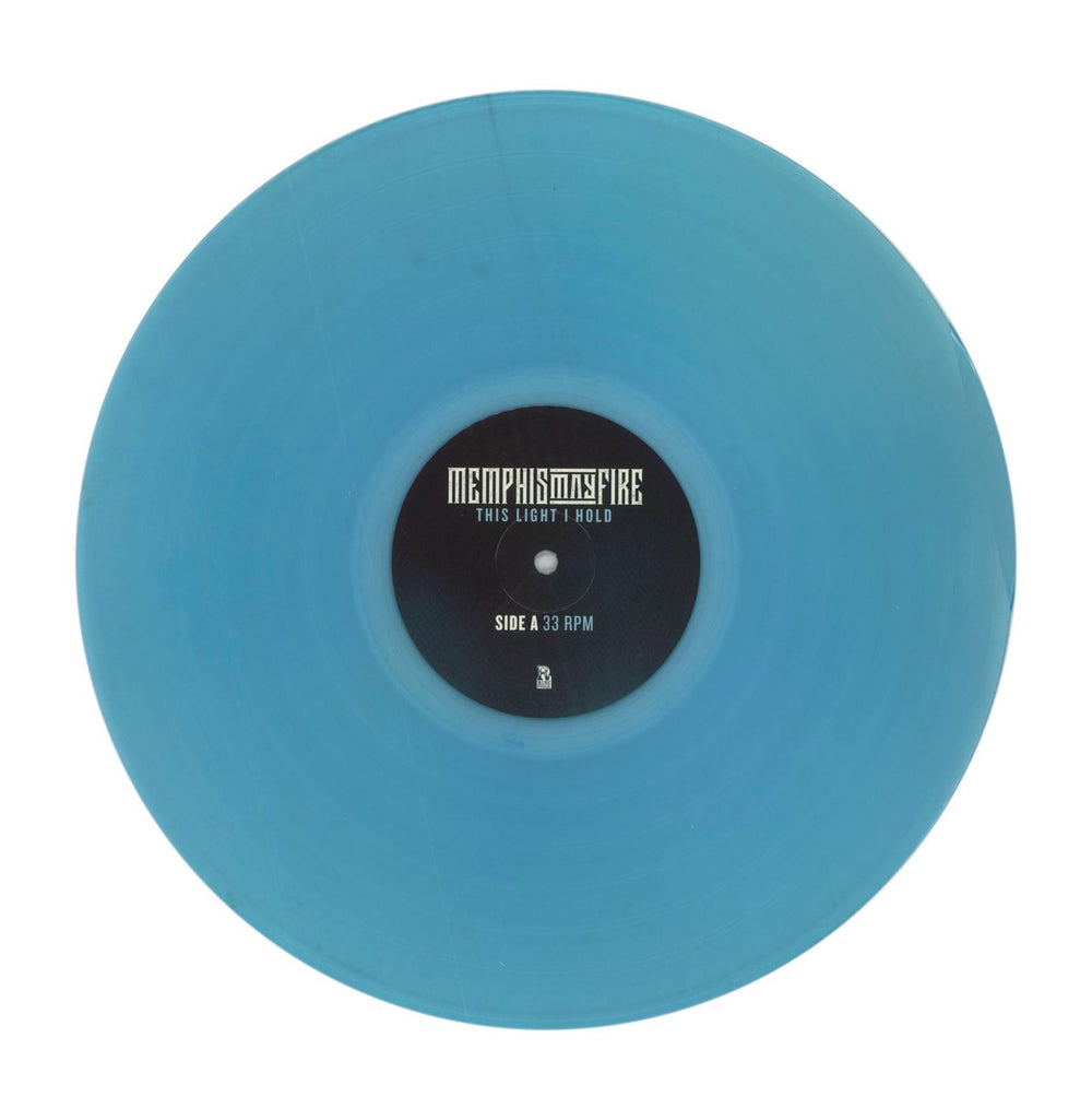 Memphis May Fire This Light I Hold - Electric Blue Vinyl US vinyl LP album (LP record) QEMLPTH859695