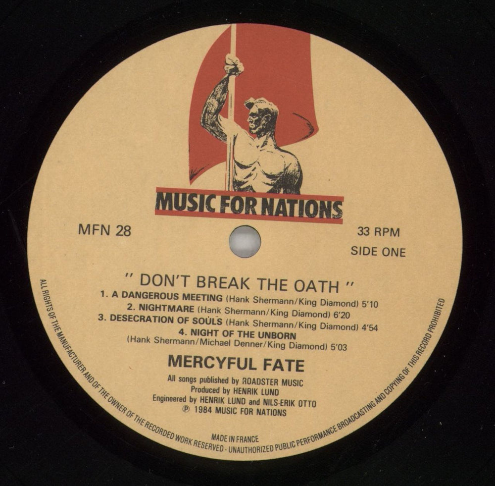 Mercyful Fate Don't Break The Oath UK vinyl LP album (LP record) M-FLPDO466174