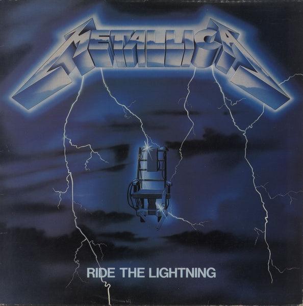 Metallica Ride The Lightning - 1st - French Press - VG UK Vinyl LP