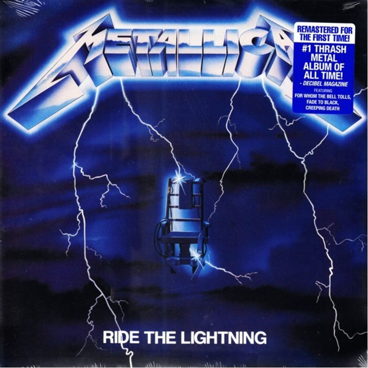国内盤llica Ride the Lightning レコード metallica-ride-the-lightning-