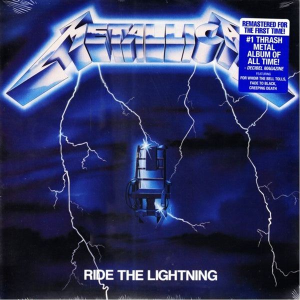 国内盤llica Ride the Lightning レコード metallica-ride-the-lightning-