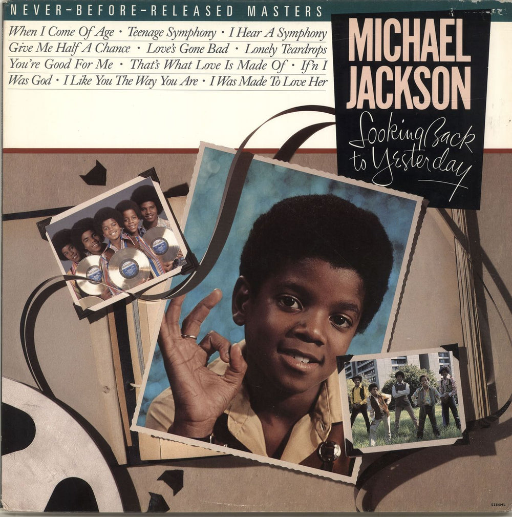 Michael Jackson Looking Back To Yesterday US Vinyl LP — RareVinyl.com