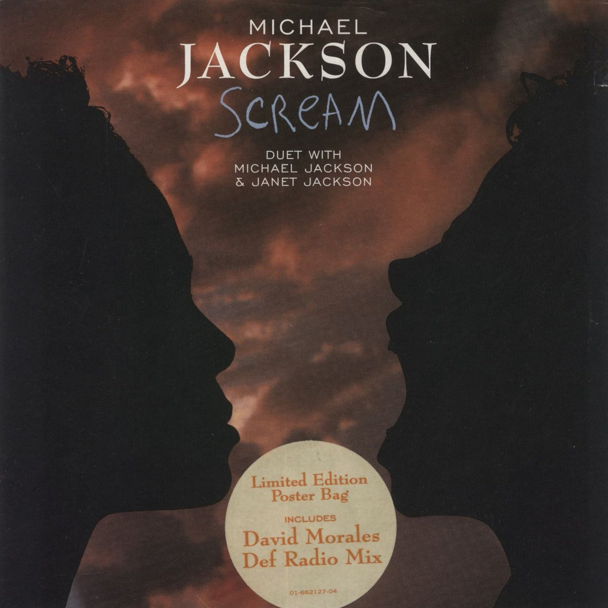 Michael Jackson Scream - Poster Sleeve UK 7