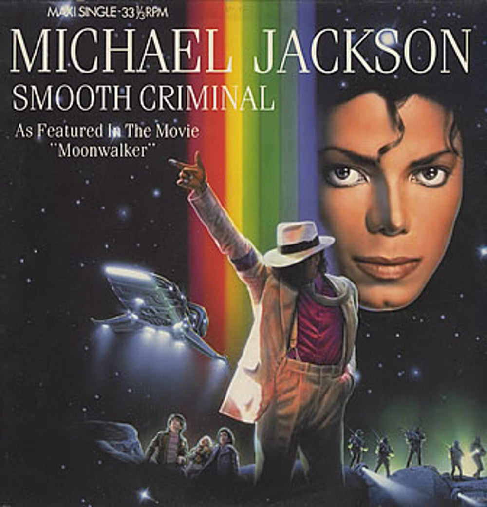 Michael Jackson Smooth Criminal - Moonwalker Slv - Not Mint P/s Dutch 12" vinyl single (12 inch record / Maxi-single) 6530266