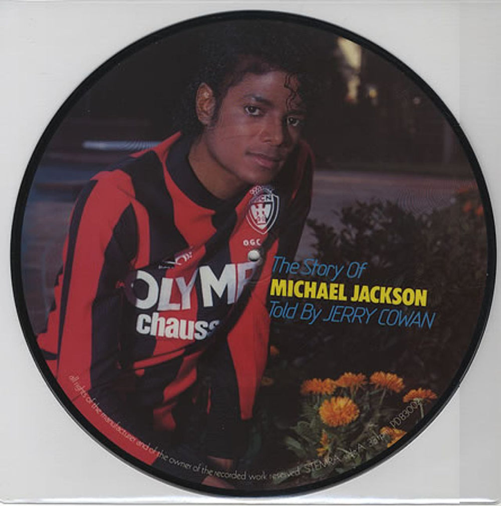 Michael Jackson The Story Of Michael Jackson Dutch picture disc LP (vinyl picture disc album) PD83002