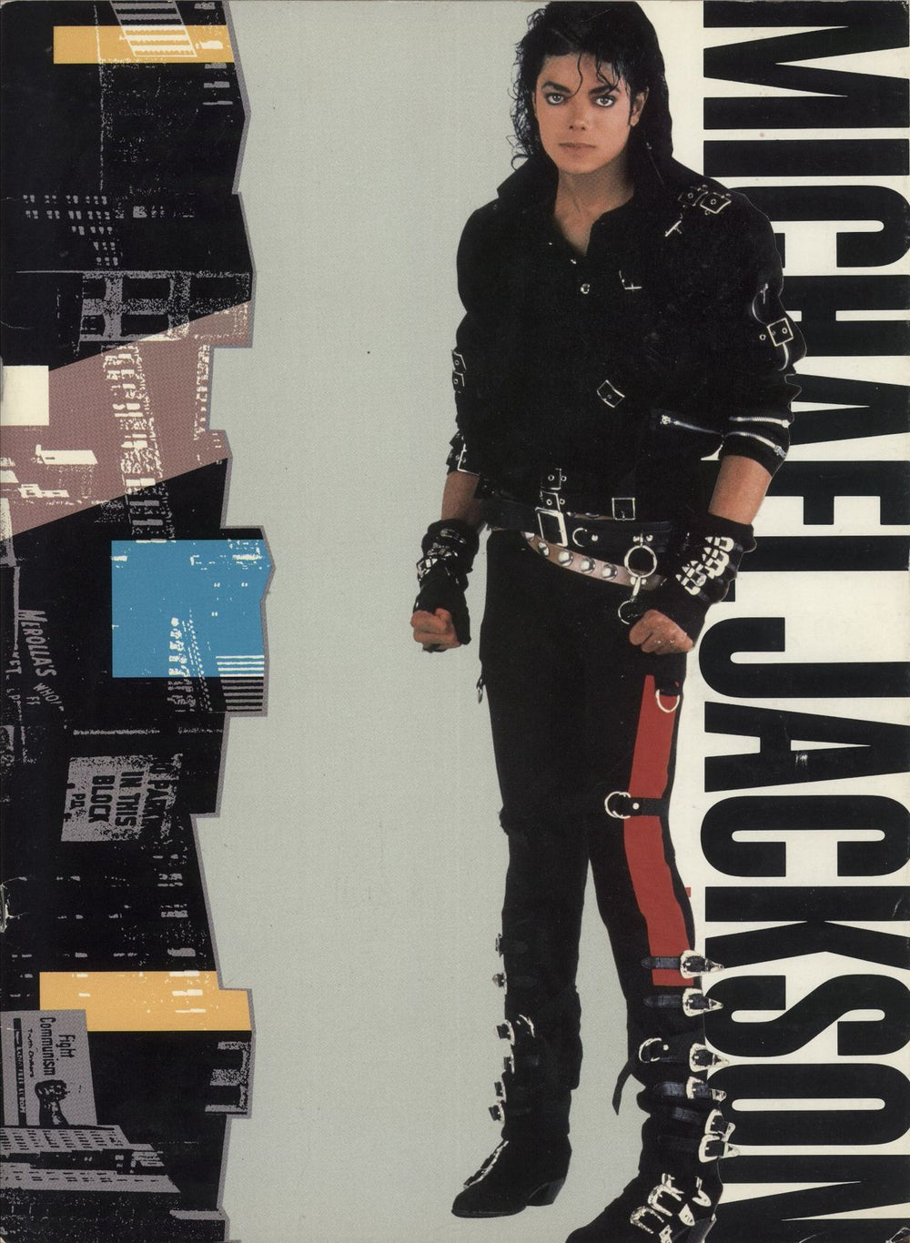 Michael Jackson World Tour 1988 + Ticket Stub UK tour programme TOUR PROGRAMME