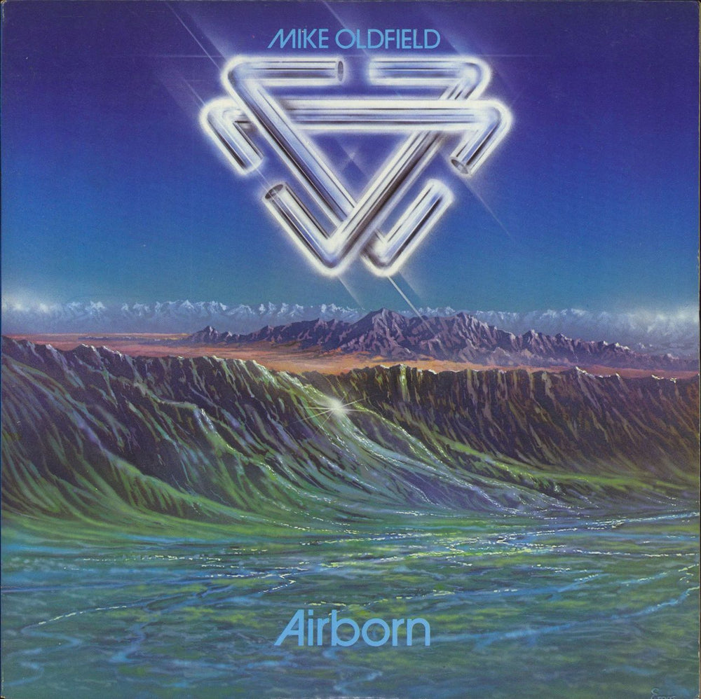 Mike Oldfield Airborn US 2-LP vinyl record set (Double LP Album) VA13143