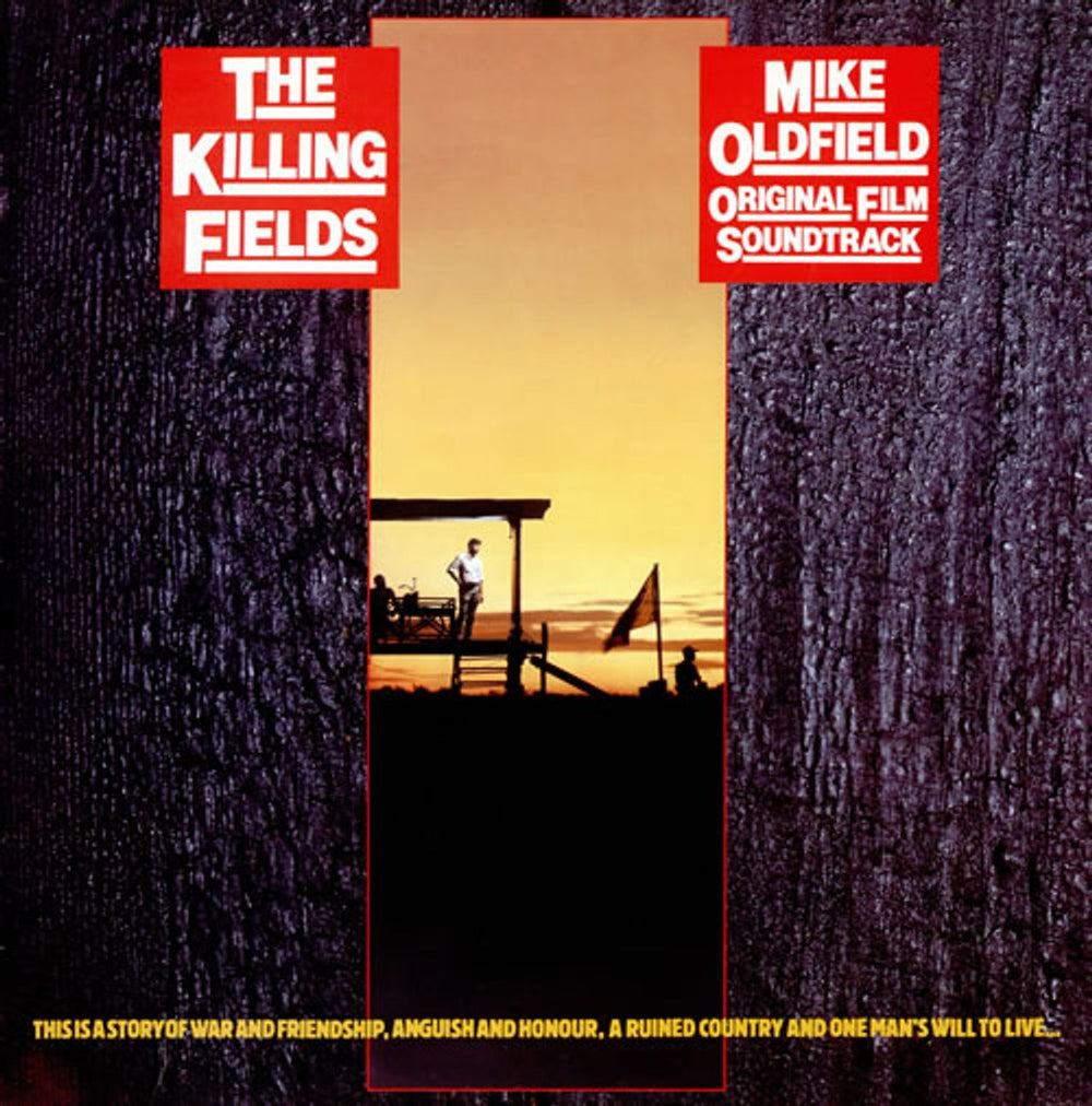 Mike Oldfield The Killing Fields - Barcoded UK vinyl LP album (LP record) OVED183