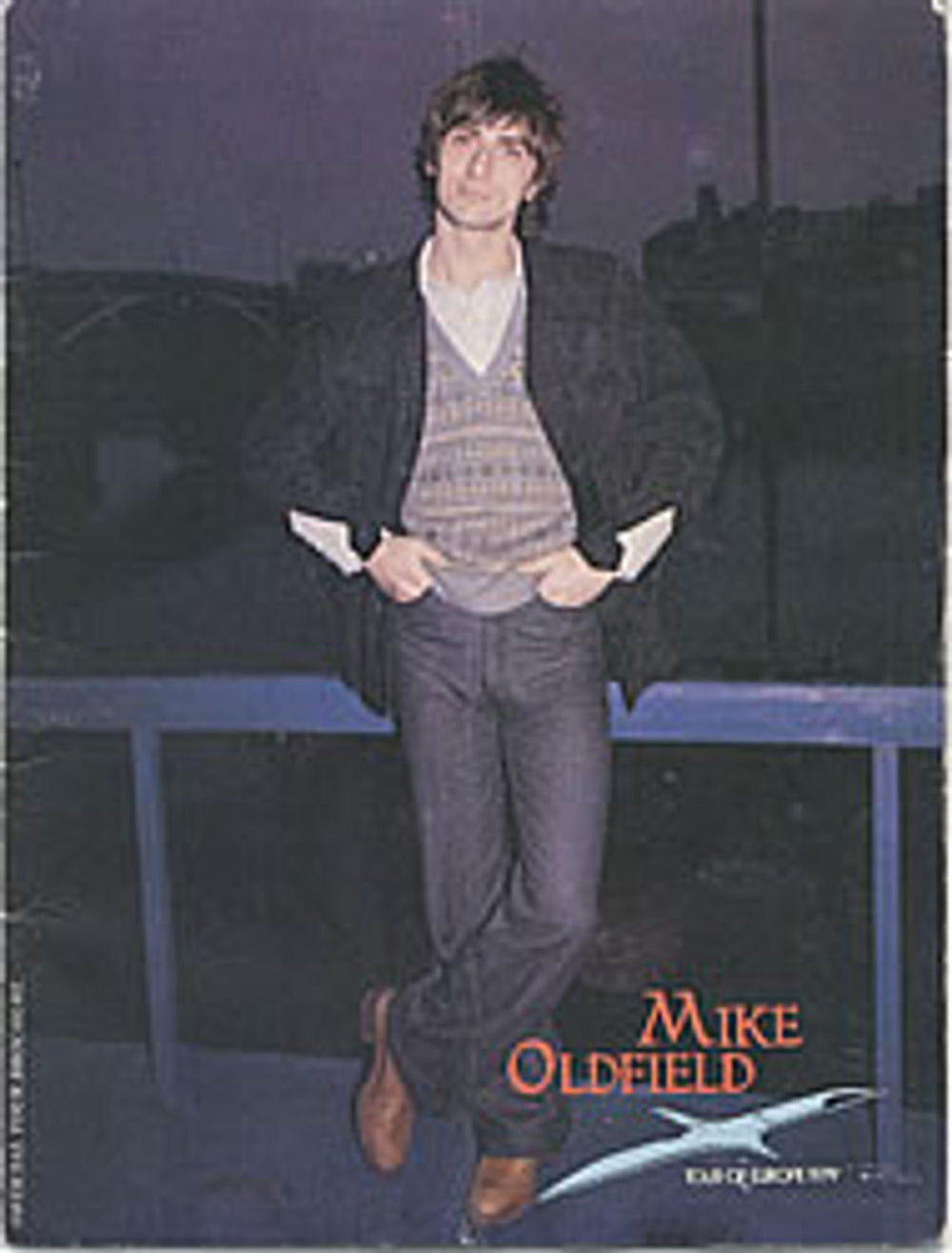 Mike Oldfield Tour Of Europe 1979 + Ticket stubs & Insert UK tour programme TOUR PROGRAMME