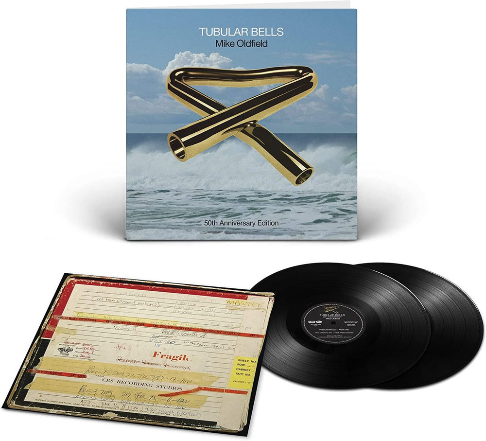 Mike Oldfield Tubular Bells - 50th Anniversary Edition Half Speed Mastered - Sealed UK 2-LP vinyl record set (Double LP Album) OLD2LTU813367