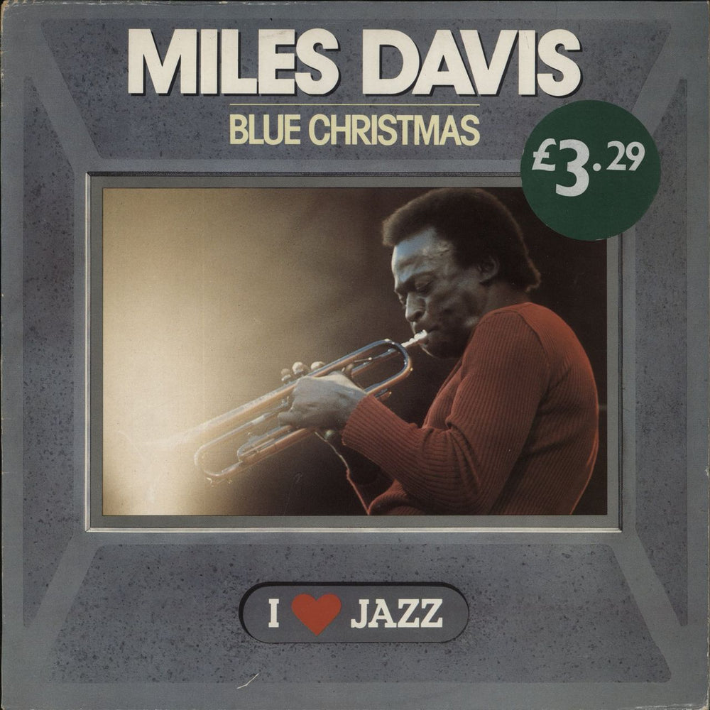 Miles Davis Blue Christmas Dutch vinyl LP album (LP record) CBS21070