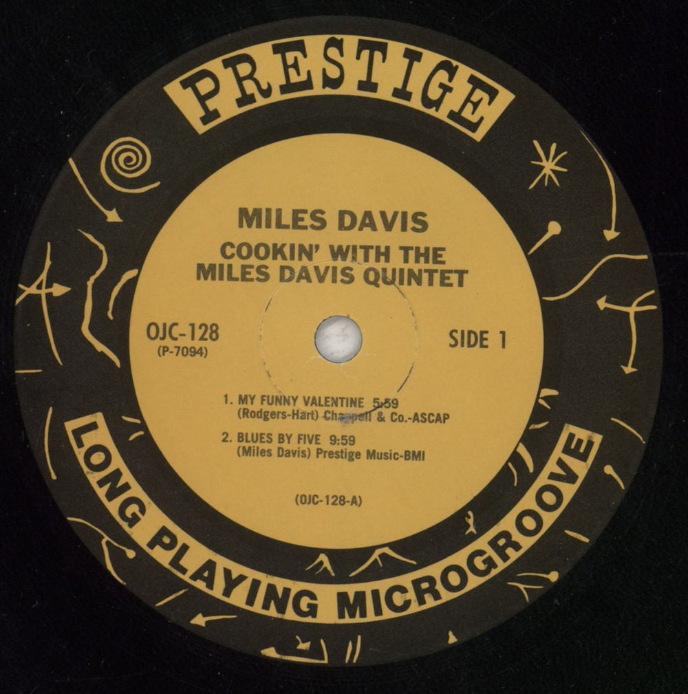Miles Davis Cookin' With The Miles Davis Quintet - Stickered US vinyl LP album (LP record) MDALPCO781777