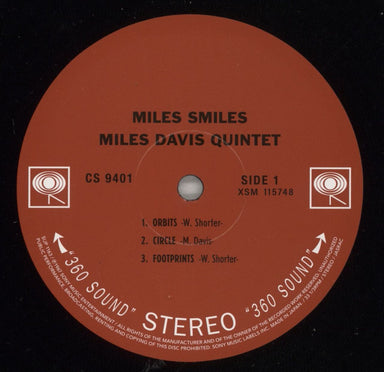 Miles Davis Miles Smiles - 180 Gram Vinyl Japanese Vinyl LP