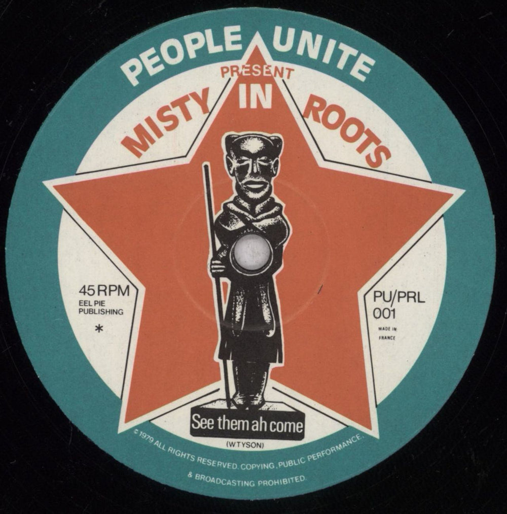 Misty In Roots See Them Ah Come / How Long Jah - VG UK 12" vinyl single (12 inch record / Maxi-single) M7412SE846925