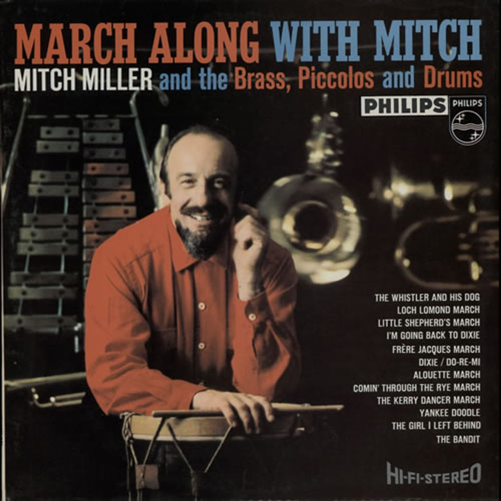 Mitch Miller March Along With Mitch UK vinyl LP album (LP record) SBBL621