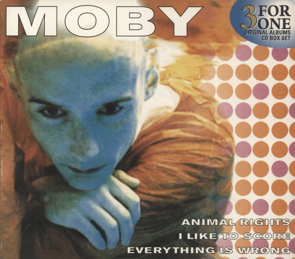 Moby 3 For One Australian Cd album box set — RareVinyl.com