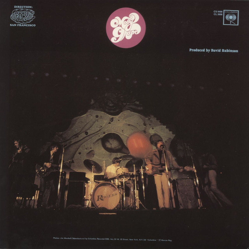 Moby Grape Moby Grape US vinyl LP album (LP record)