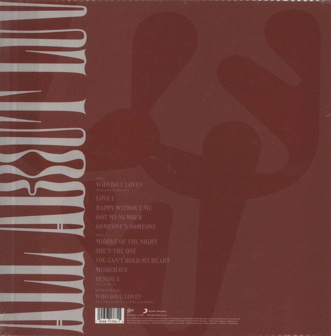 Monsta X All About Luv - Magenta Vinyl - Sealed UK Vinyl LP