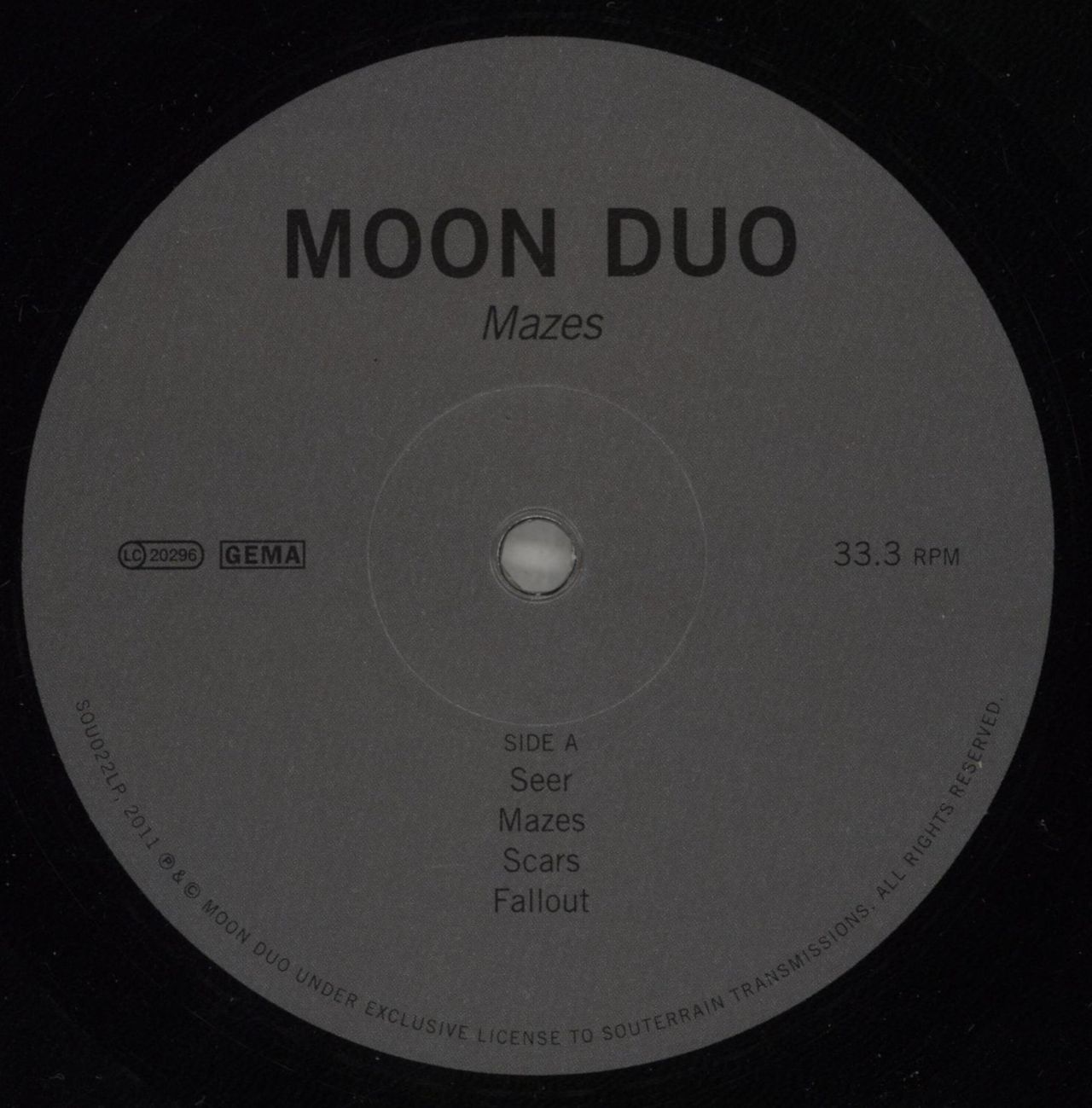 Moon Duo Mazes - 180gm Vinyl - White Sleeve German Vinyl LP
