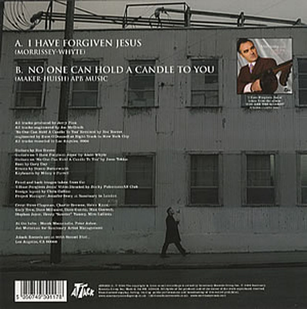 Morrissey I Have Forgiven Jesus UK 7" vinyl single (7 inch record / 45) MOR07IH312117