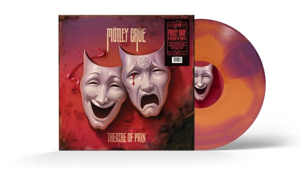 Motley Crue Theatre of Pain - 40th Anniversary Edition - Purple Crush Vinyl - Sealed UK vinyl LP album (LP record) 964158781