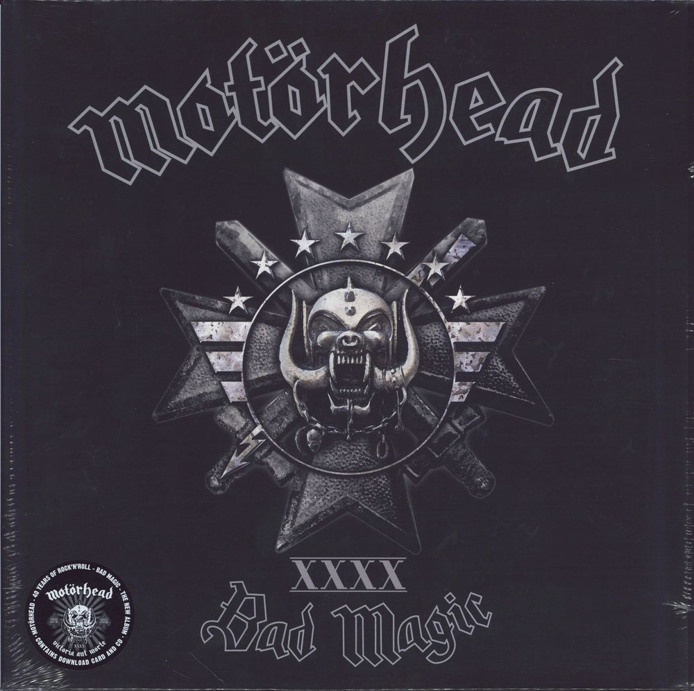 Motorhead Bad Magic + CD - Sealed UK vinyl LP album (LP record) UDR057P69