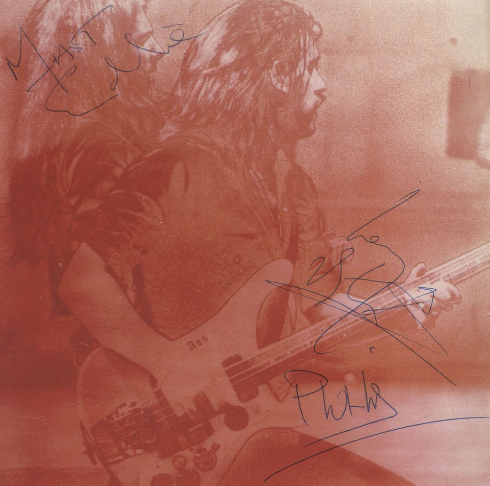 Motorhead Iron Fist - Fully Autographed UK tour programme MOTTRIR872825