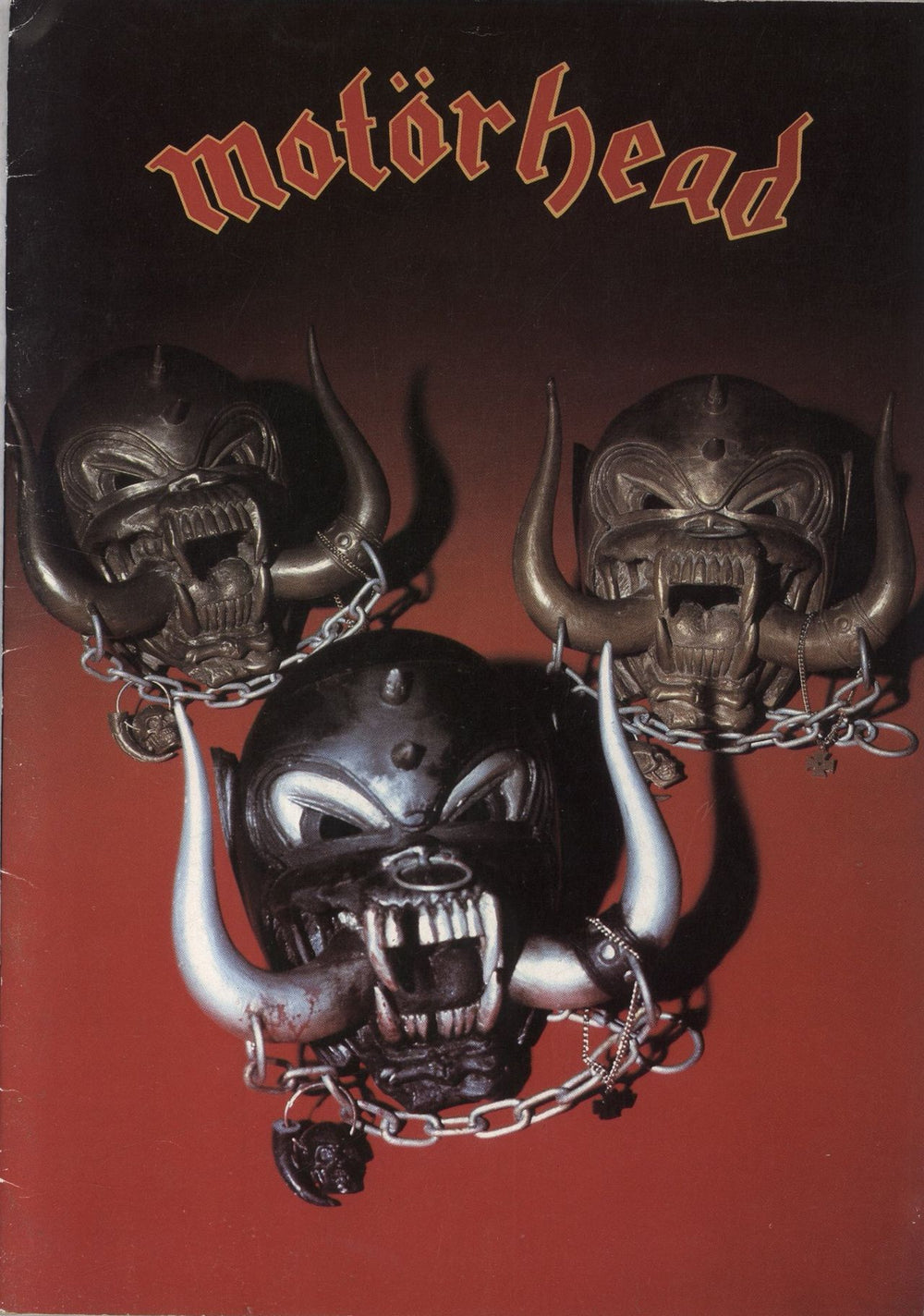 Motorhead Iron Fist UK tour programme TOUR PROGRAMME
