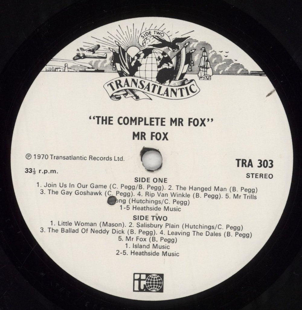 Mr Fox The Complete Mr Fox - EX UK 2-LP vinyl record set (Double LP Album) M.R2LTH856575
