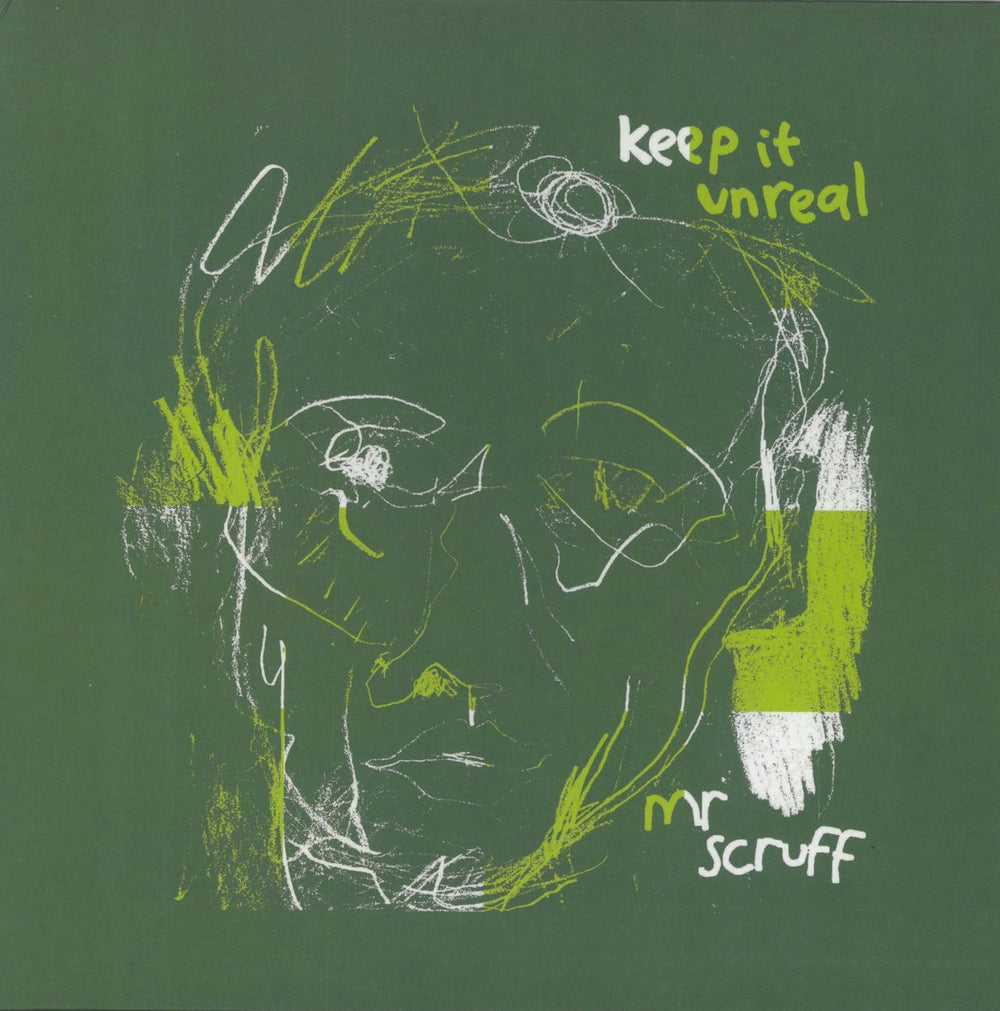 Mr Scruff Keep It Unreal: 20th Anniversary Edition - Green Vinyl UK 2-LP vinyl record set (Double LP Album) ZEN42