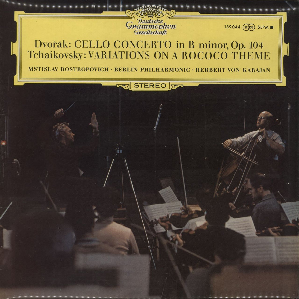 Mstislav Rostropovich Dvorak: CelloKonzert H-Moll / Tchaikovsky