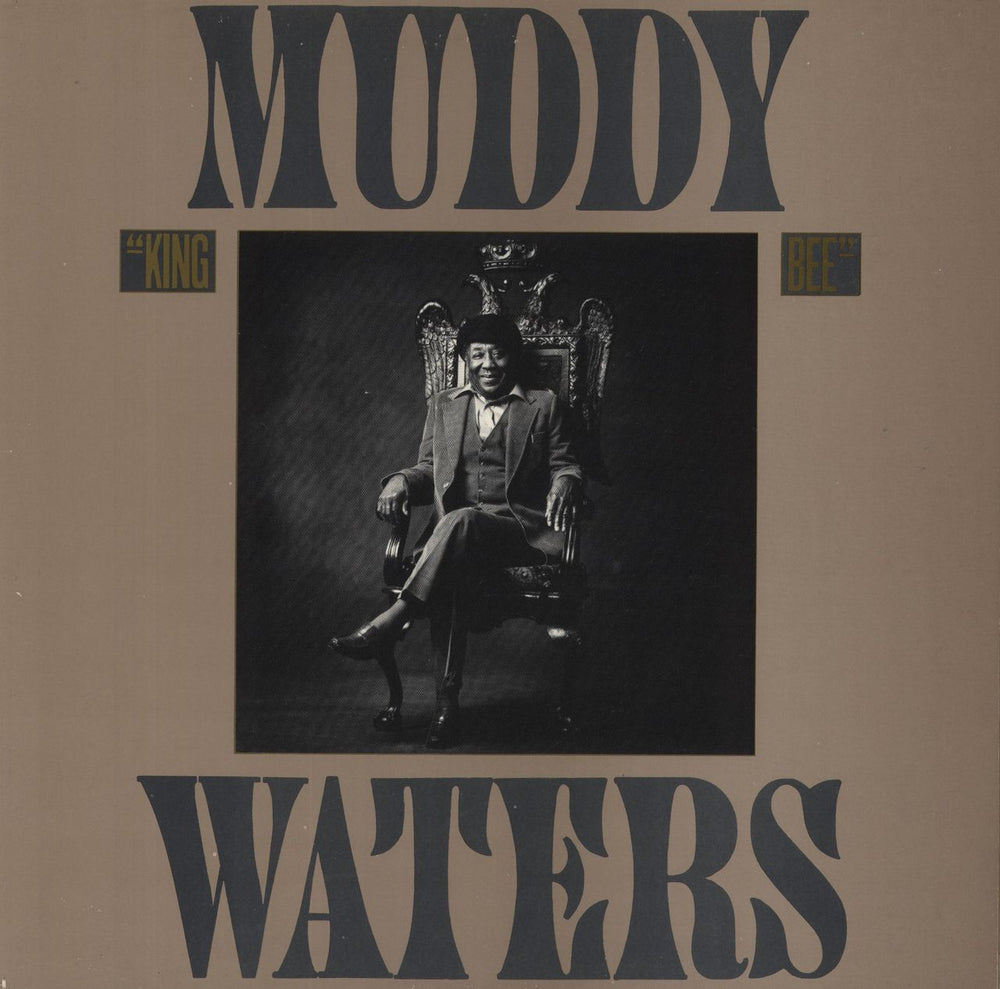 Muddy Waters King Bee - Demonstration Stamped UK vinyl LP album (LP record) SKY84918