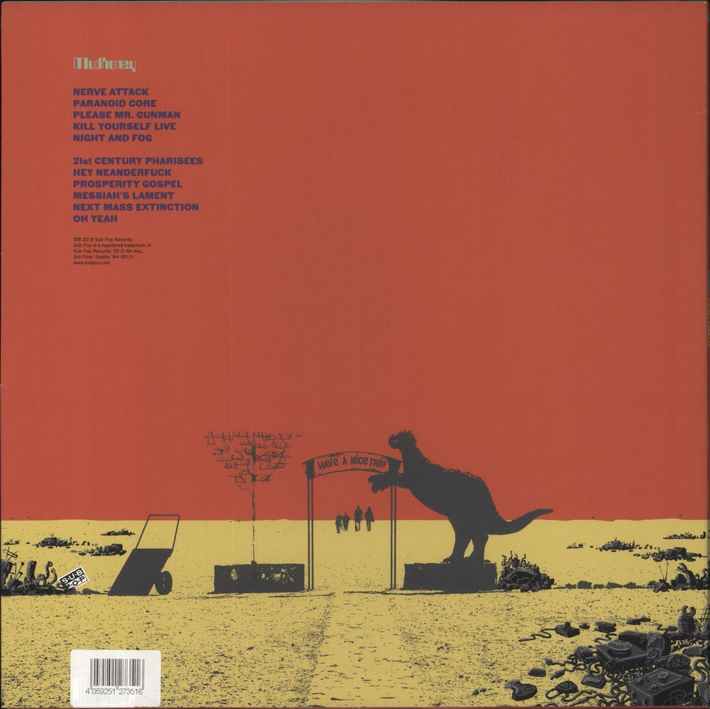 Mudhoney Digital Garbage - Blue Vinyl UK vinyl LP album (LP record) 4059251273516