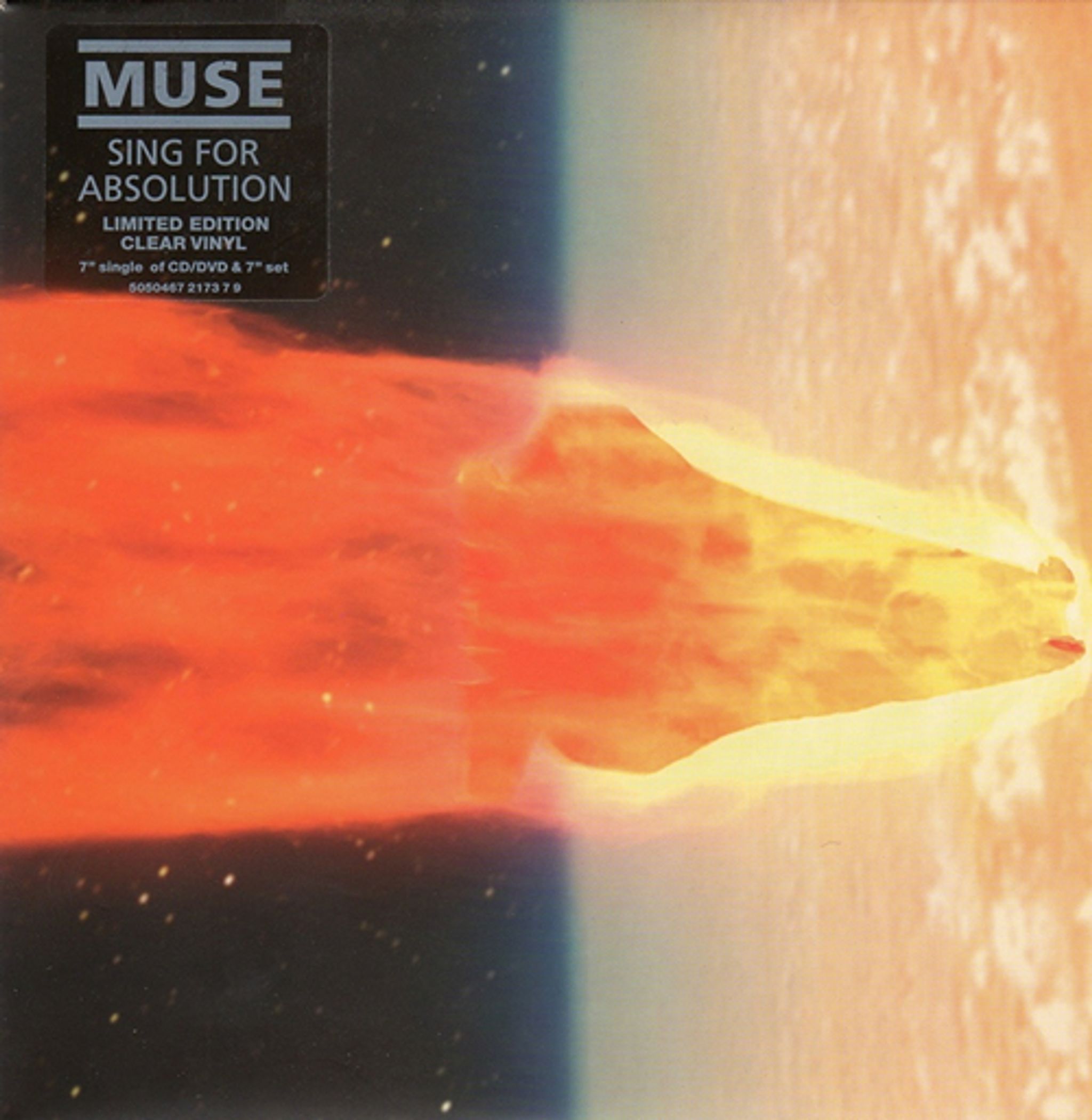Muse Sing For Absolution UK 7\" vinyl single (7 inch record / 45) EW285