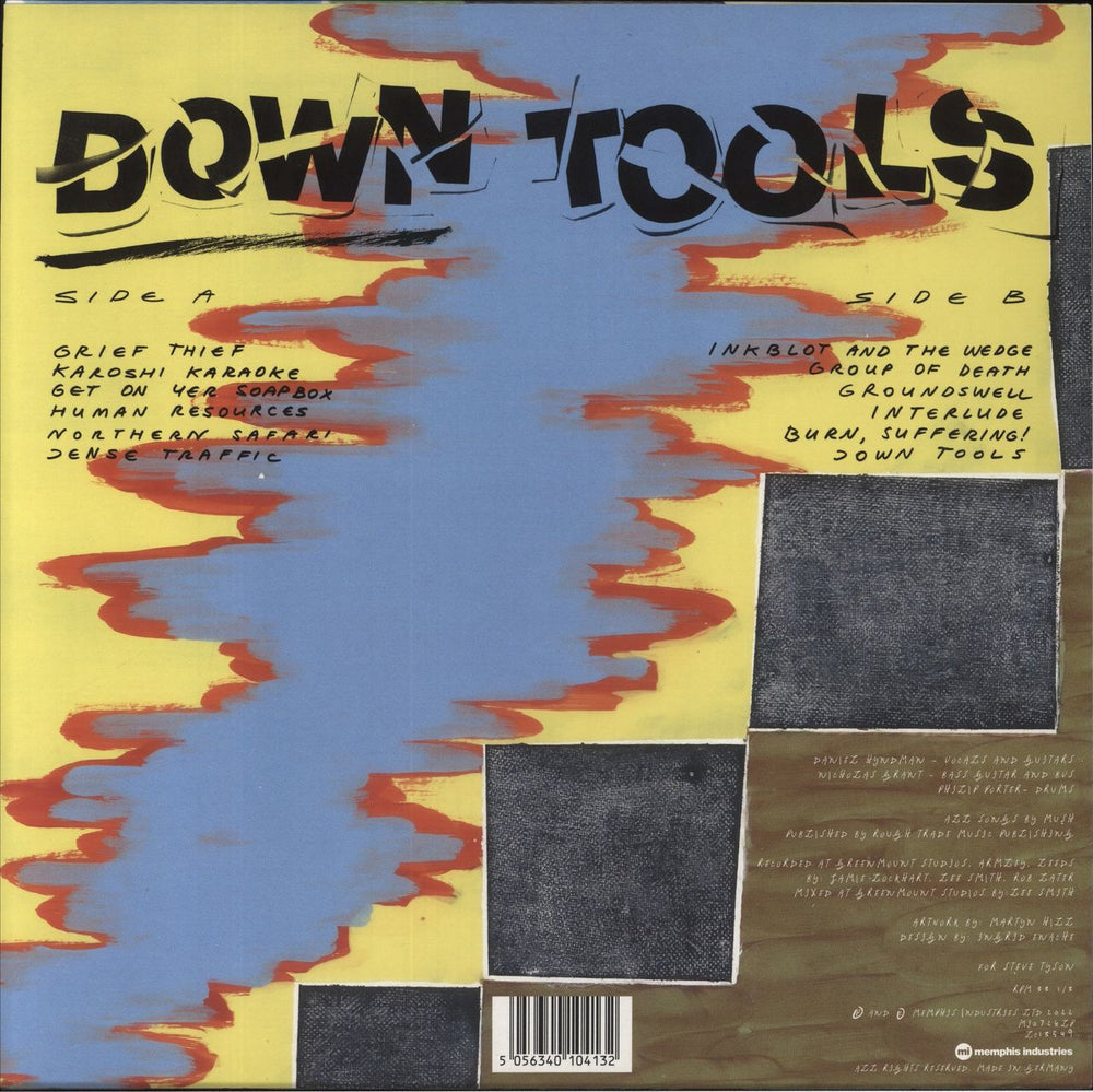 Mush Down Tools UK vinyl LP album (LP record) 5056340104132