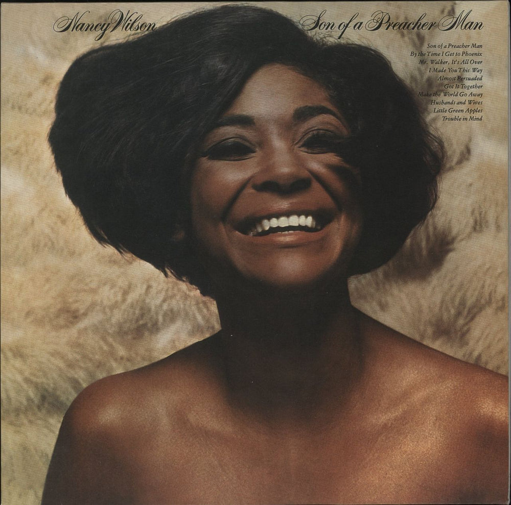 Nancy Wilson (Jazz) Son Of A Preacher Man US vinyl LP album (LP record) PPANST-234