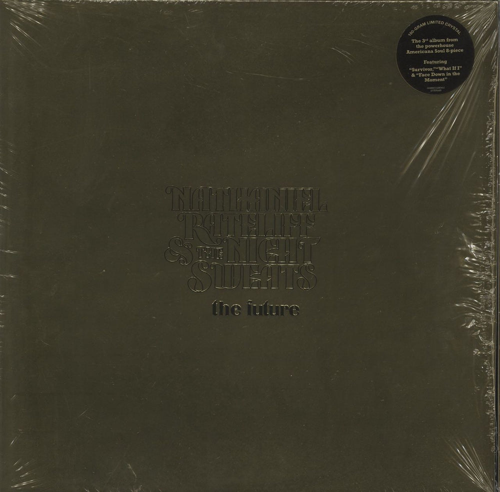 Nathaniel Rateliff & The Night Sweats The Future - 180g Clear Vinyl UK vinyl LP album (LP record) STX00485