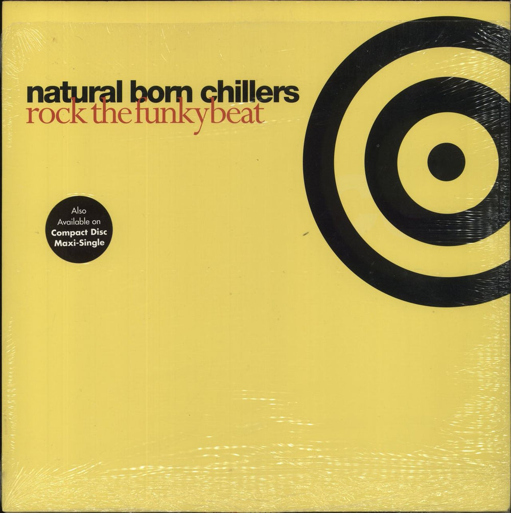 Natural Born Chillers Rock The Funky Beat US 12" vinyl single (12 inch record / Maxi-single) 0-43957