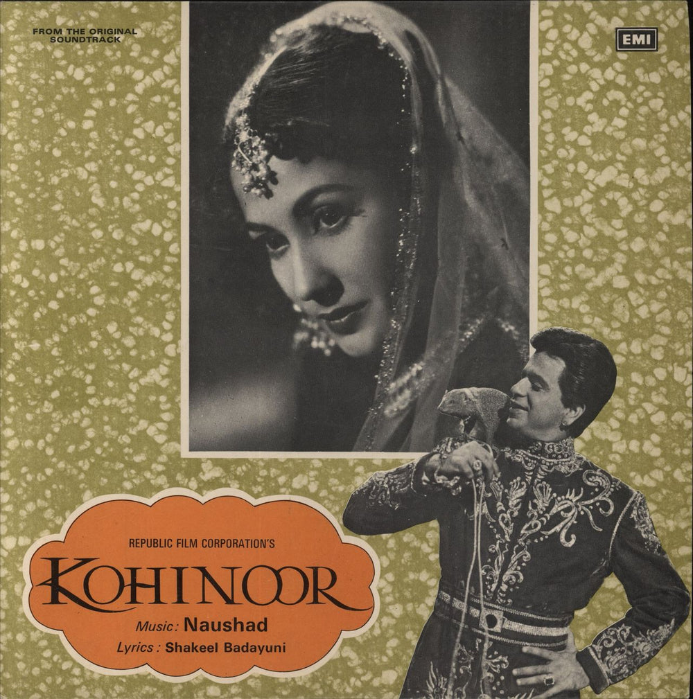 Naushad Kohinoor Indian vinyl LP album (LP record) ECLP5437