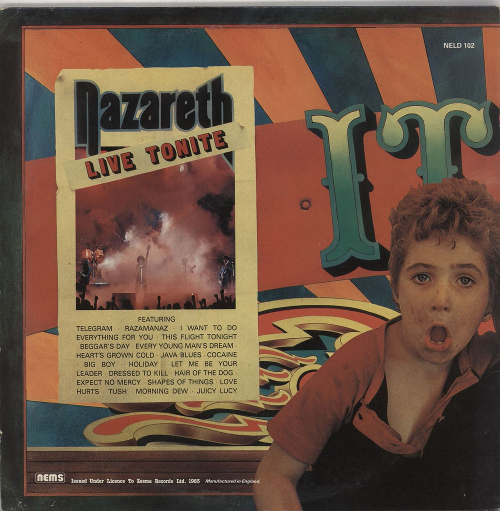 Nazareth Snaz - EX UK 2-LP vinyl set — RareVinyl.com
